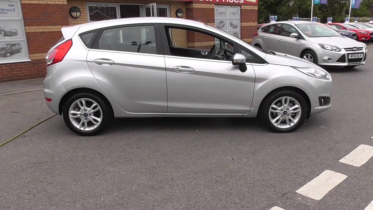 Ford FIESTA 1.0 EcoBoost Zetec 5dr U95258 - YouTube