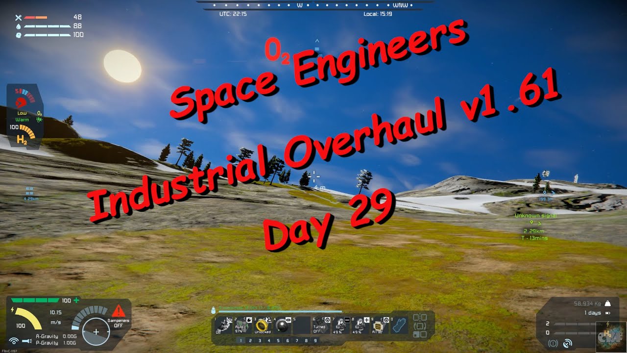 Space Engineers – Season 1 – Day # 29 – Industrial Overhaul – What…I ...