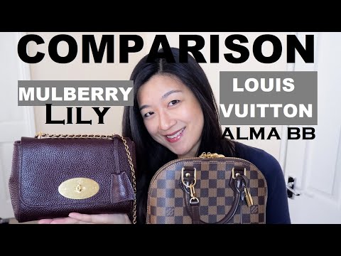 LOUIS VUITTON ALMA BB vs MULBERRY LILY | Comparison