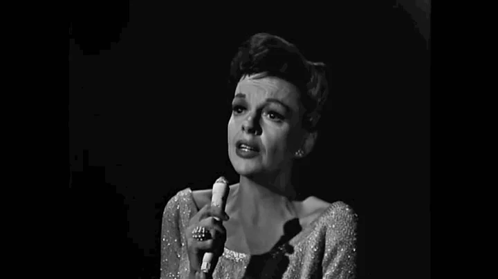 JUDY GARLAND sings BY MYSELF and receives a standing ovation 1964