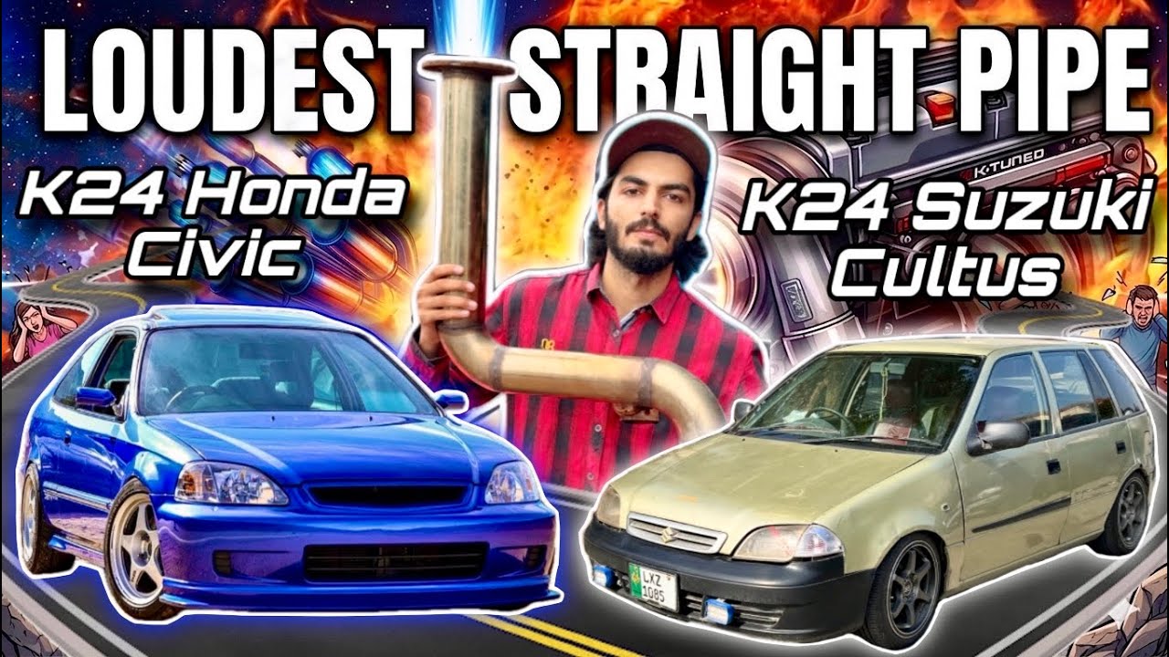 LOUDEST STARIGHT PIPE !!! Mental Sound 🔥 Performance Gains 😍 TEAM-4K
