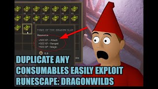 *PATCHED* Insanely Easy Duplication Exploit Runescape: Dragonwilds Details