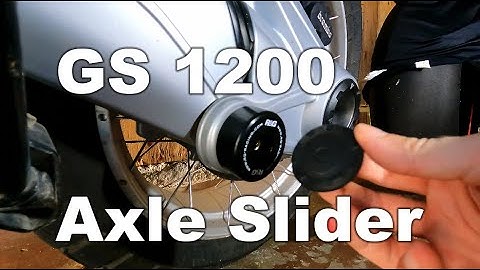 GS 1200 Axle slider from R&G Racing