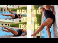 Backstroke kicking technique | Master backstroke kick| #swimming #backstroke #youtube #video #viral