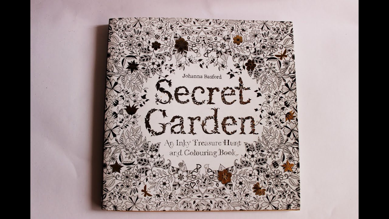 Secret Garden Coloring Book Flip Through Review - YouTube