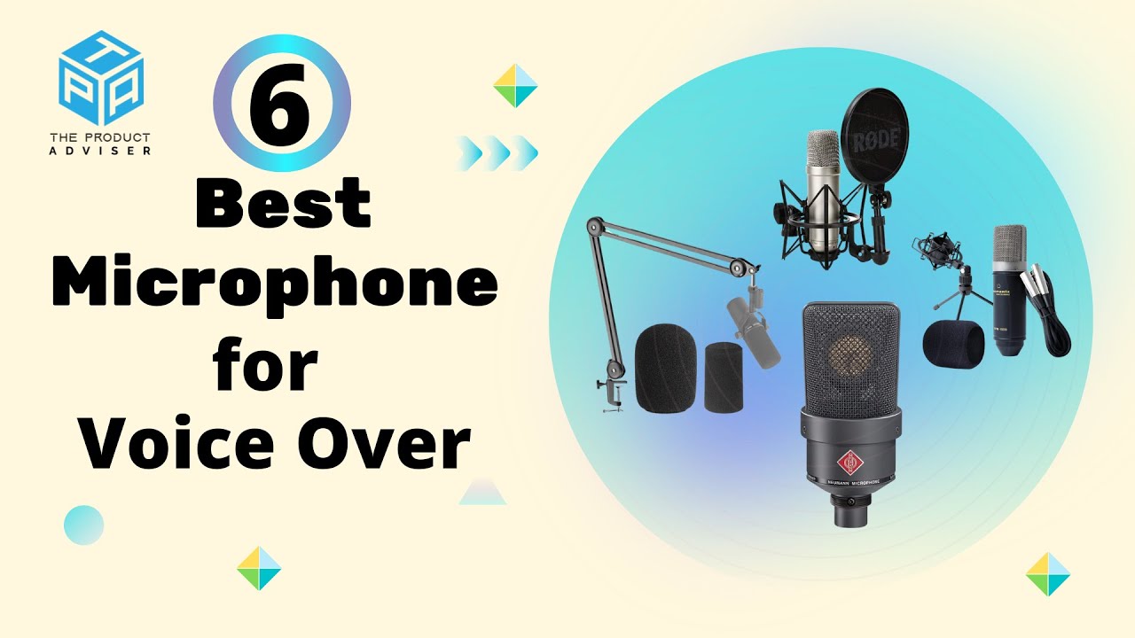 6 Best Microphone for Voice Over in 2023 Best Microphone for