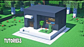 Minecraft how to build a modern house:tutorial
