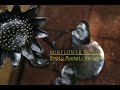 Sunflower Metal Art Blacksmithing Forging Video Demo