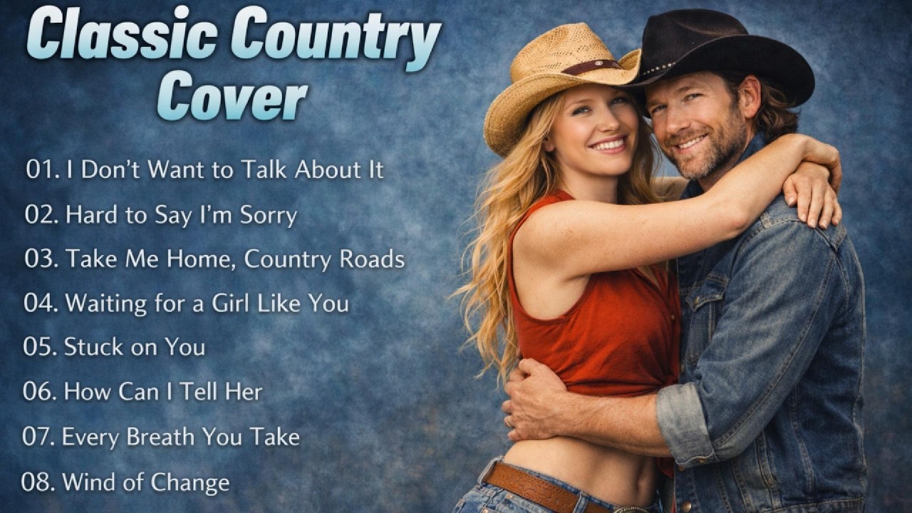 I Don’t Want to Talk About It, Wonderful Tonight, Stuck On You Classic Country Cover | 70s 80s