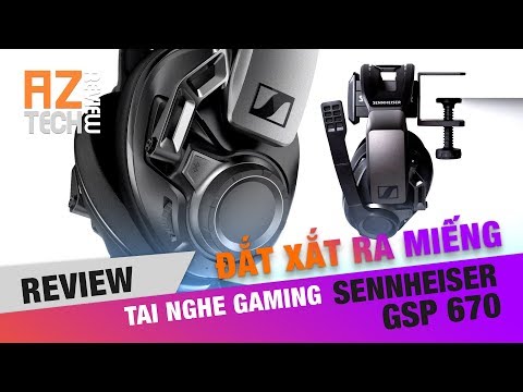 Tai nghe gaming không dây tốt nhất thế giới - Sennheiser GSP 670