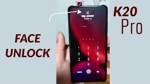 Redmi K20 Pro Face Unlock Leaked
