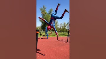 Spiderman Parkour😱#shorts