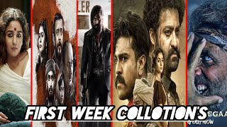 KGF 2 V's Pushpa V's RRR V's The Kashmir Files & Gangubai Kathiawadi Box-office Collotion's