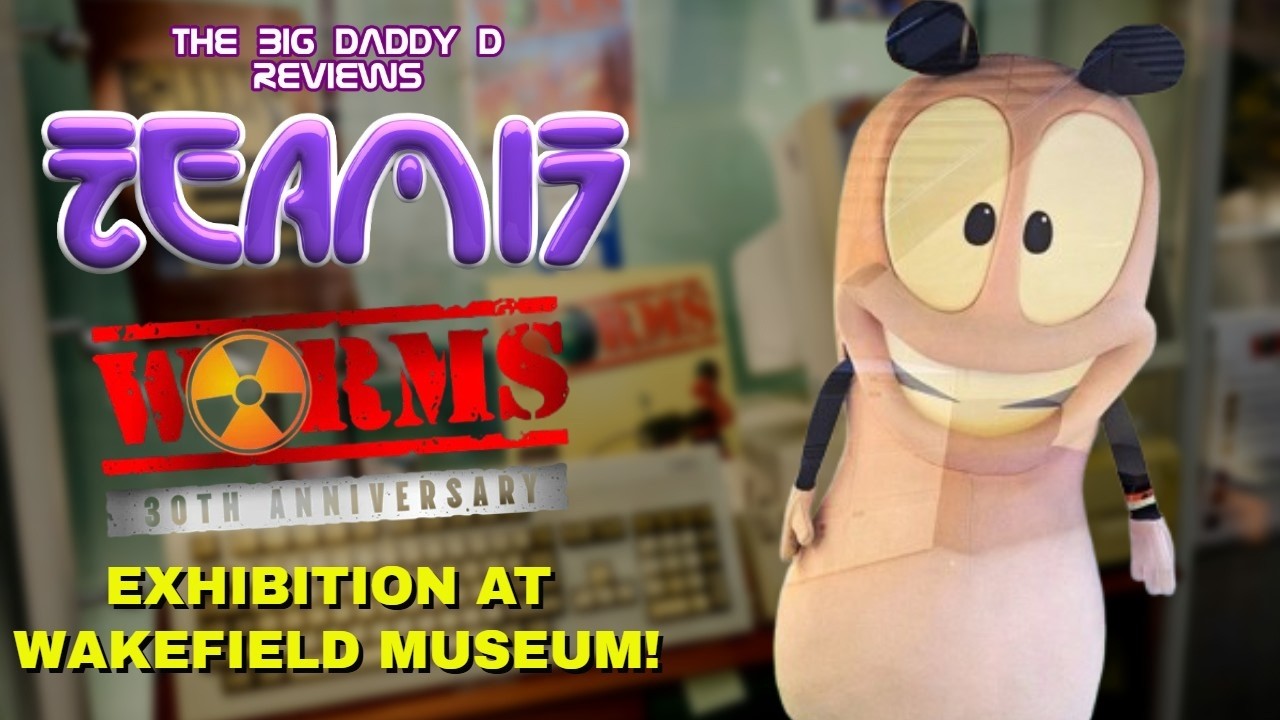Выставка Team17 и Worms в музее Уэйкфилда стала ЕЩЕ ЛУЧШЕ! 🪱