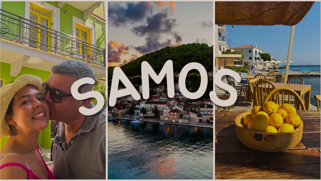 Samos Part 1:Deniz,Yemek ve Ege Havası!Samos'ta Lezzet Avı🇬🇷 #travel #samos #greece #yunanistan