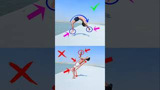 Avoid These Errors in Your BackHandspring 💥 #shorts #Backhandspring #tutorial Content