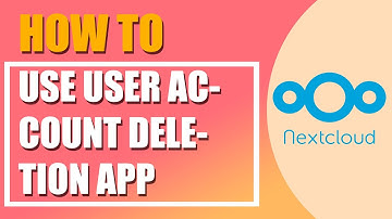 How to use User account deletion app