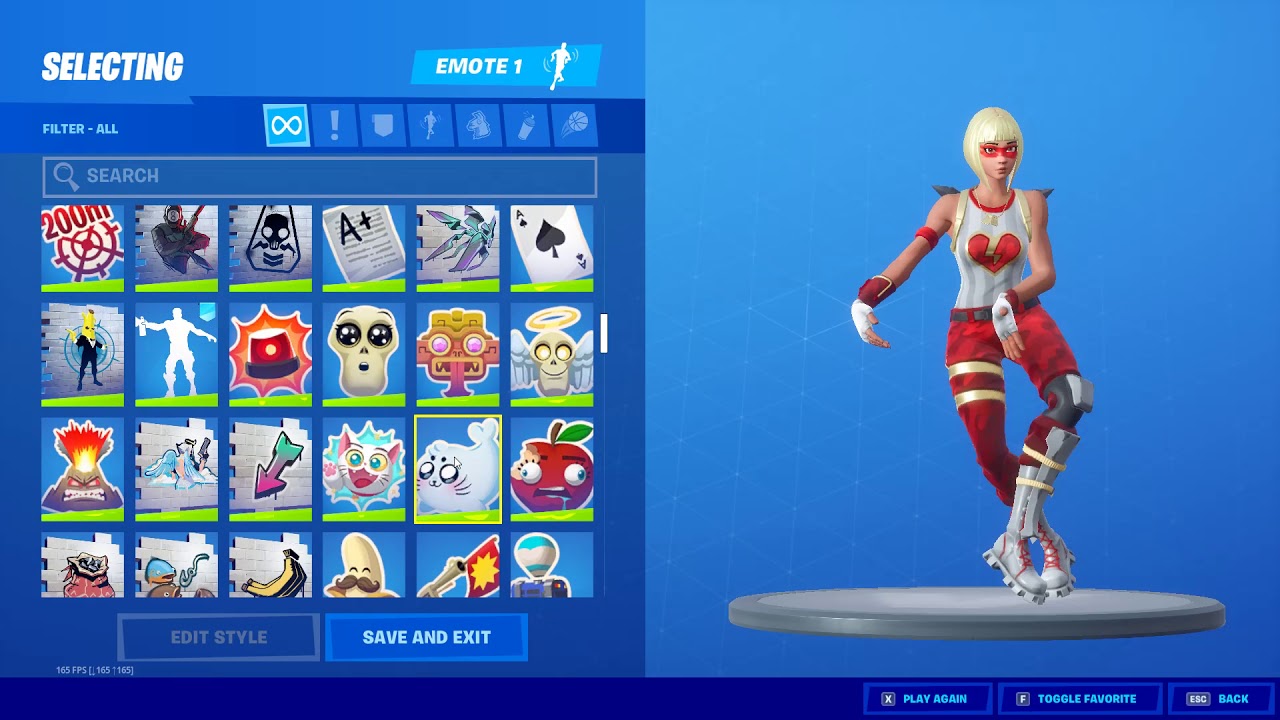 I have collected every rarity possible in fortnite so far - YouTube