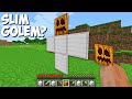 Is it POSSIBLE to SPAWN SLIM GOLEM in Minecraft ? SLIMMEST GOLEM !!!