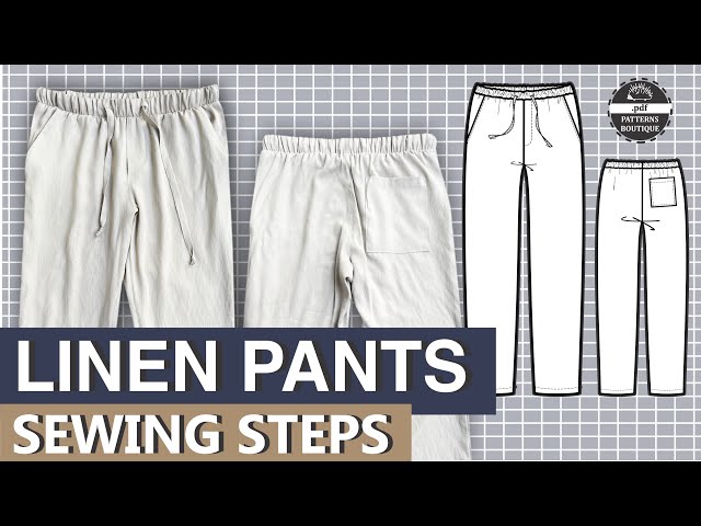 Men American Football Pants Sewing and Pattern PDF 