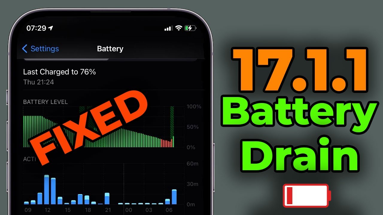 17. 1 .1 Battery Drain ? How to Fix iPhone Battery Drain Issue ...