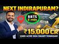 Harnandipuram Ghaziabad Location | 1300 Acres &amp; ₹15,000 Cr Project | Next Indirapuram | GDA Township