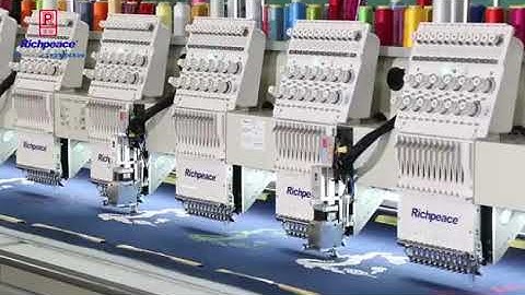 Richpeace Embroidery Machine with trace cording device