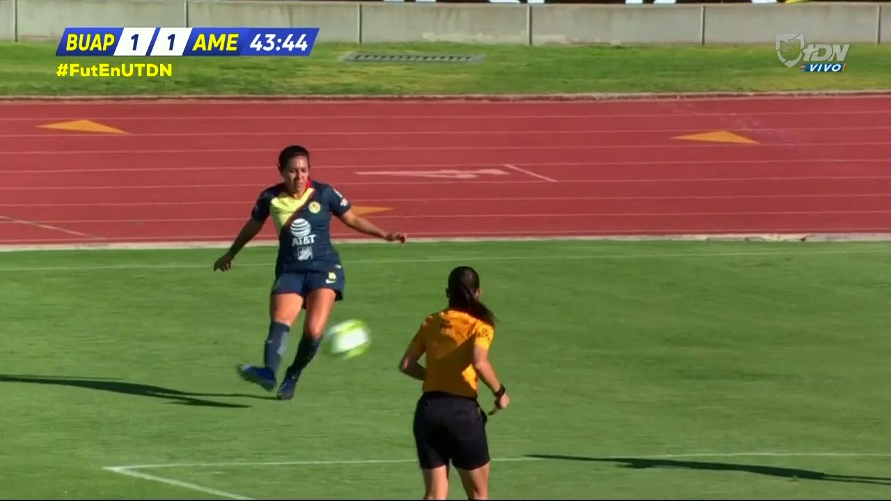 Gol de E. Verdugo | Lobos BUAP Femenil 1 - 1 América Femenil | LIGAMX Femenil - J9 CL19