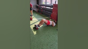 Foam Roller Hamstring Bridge (from David Gray)