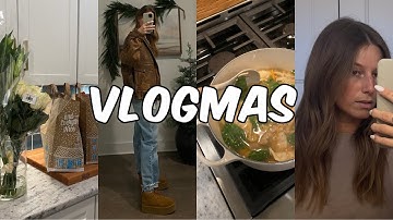 VLOGMAS DAY 8: Dying my hair brown, Trader Joes taste test with Dylan, Day in Nashville