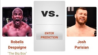 Robelis Despaigne VS Josh Parisian | UFC 299 Preview & Picks | Pinoy Silent Picks