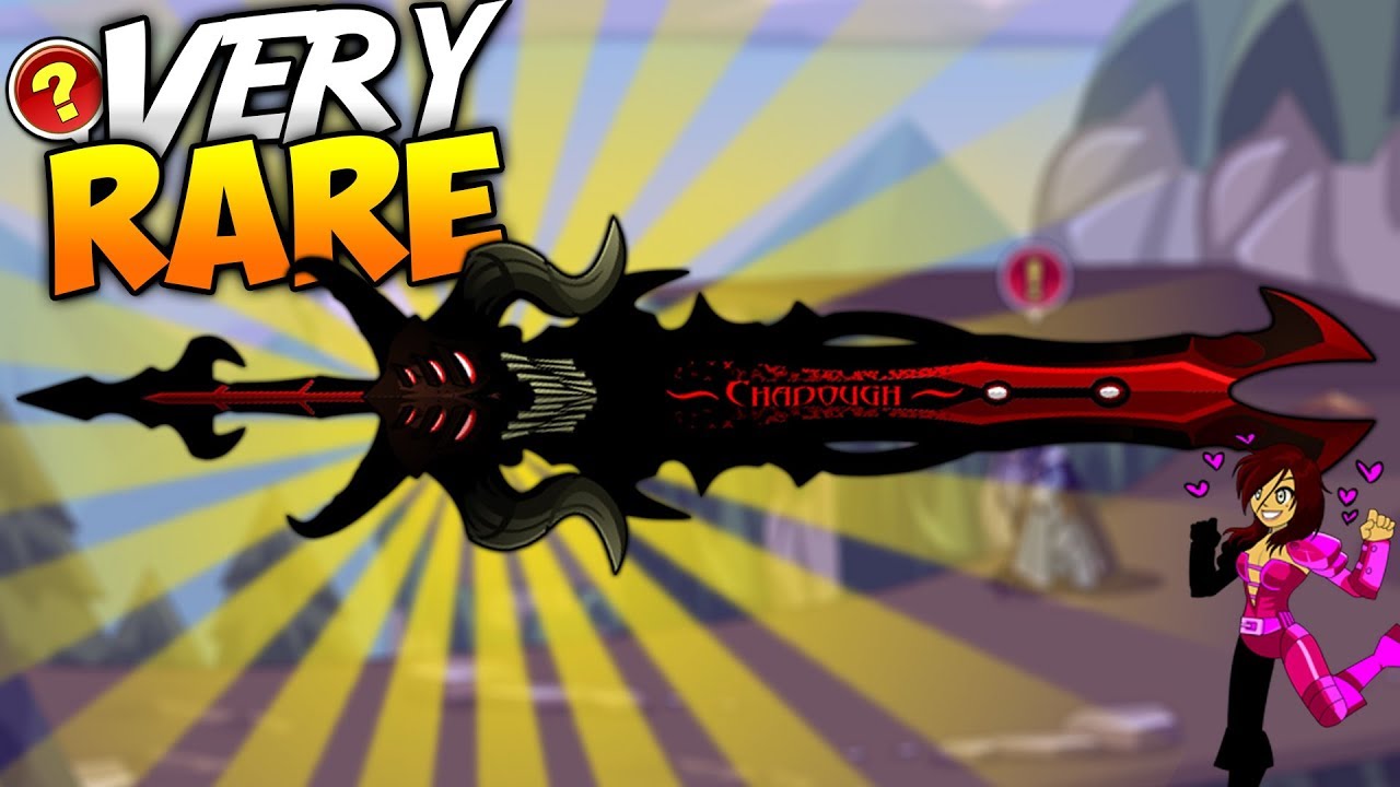 AQW ~ Very Rare Nulgath Weapon! Only 11 in AdventureQuest Worlds - YouTube