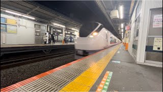 【大船駅】 E657系k13編成　ネモフィラ平塚号返却回送　通過