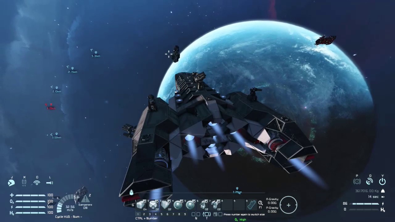 space engineers obsidian frontier game of survival youtube space engineers world size
