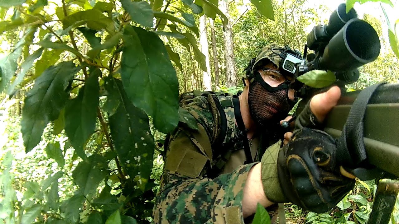 Airsoft Sniper Game Play OP. NIGERIA Casarão S.A.S YouTube