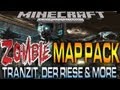 Minecraft Xbox - ZOMBIE MAP PACK (Tranzit, Kino Der Toten, Nacht &amp; More)