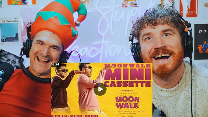 Moonwalk Mini Cassette | Preview of All Songs | Official Video | AR Rahman | Prabhudeva | REACTION!!