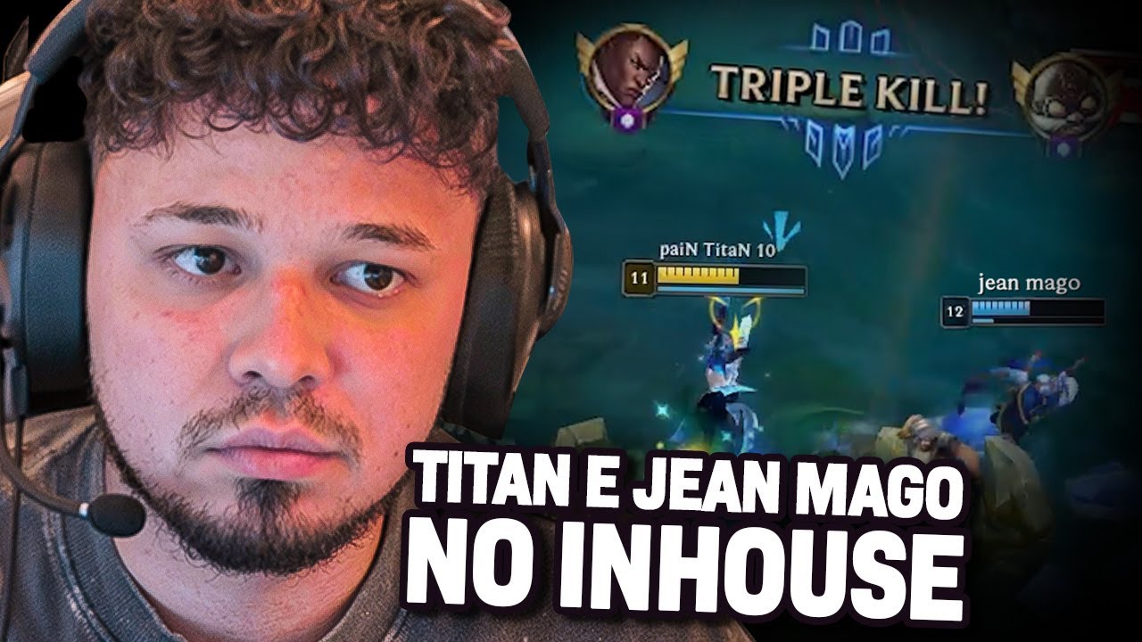 TITAN e JEAN MAGO cairam no mesmo time do INHOUSE!