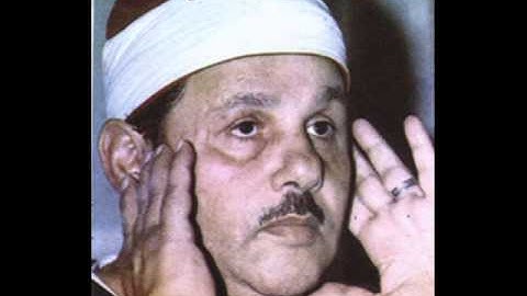 الشيخ محمود على البنا تلاوه نادره  من أخر سورة مريم أخرفترة الستينيات.