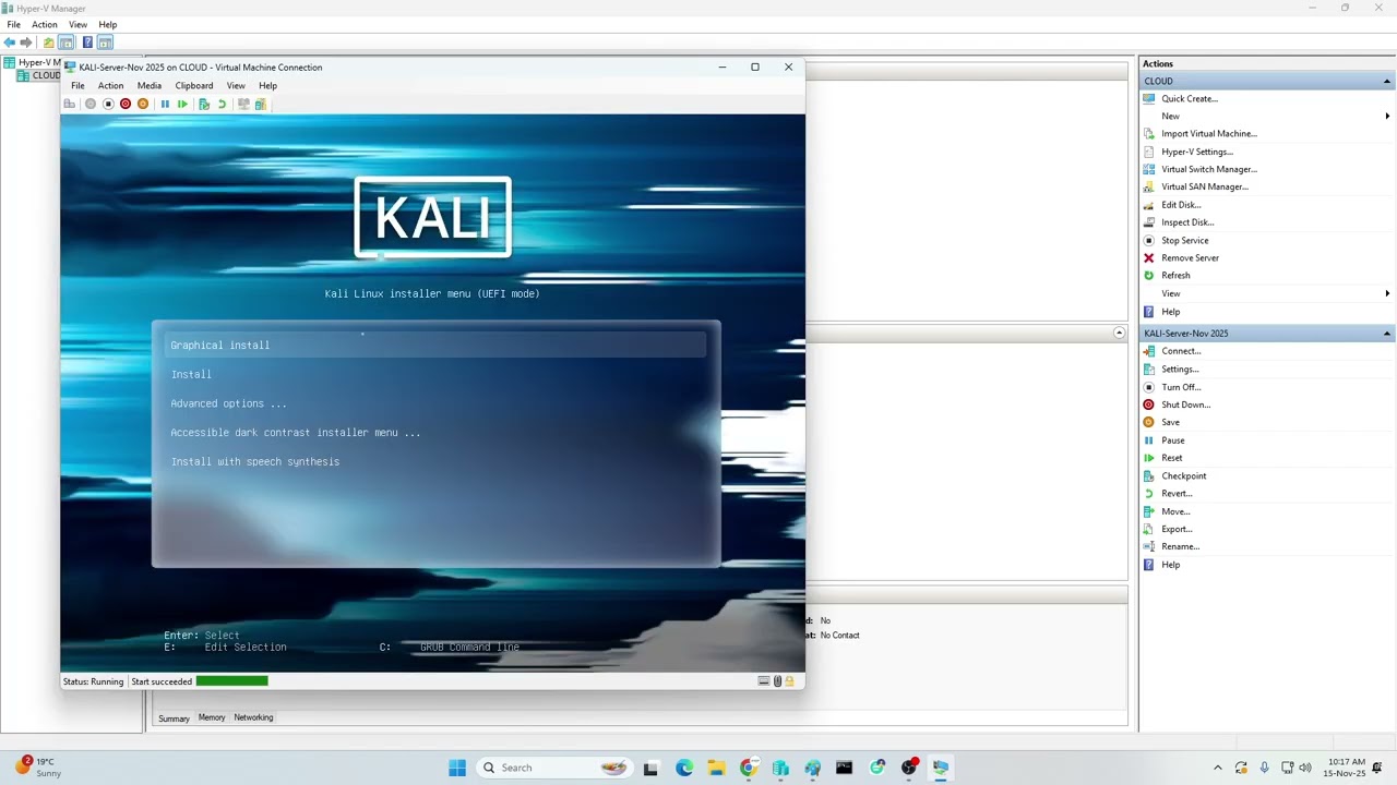 CEH Session 2 Install & Create Kali  VM& Microsoft Server VMs