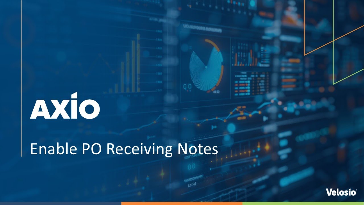 AXIO — включение получения заметок о заказе на покупку в Dynamics 365 Finance