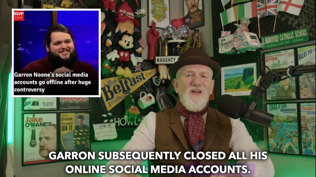 Online Trolls Cancel Talented Irish Comic