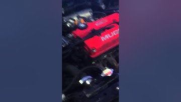 Honda CR-V B18C JDM Type-R swap First Start