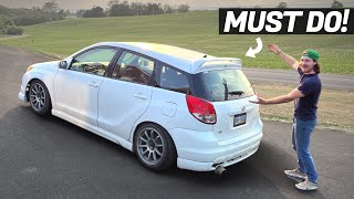 This TRANSFORMED my Toyota Matrix