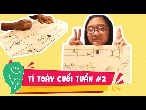 TÍ TOÁY CUỐI TUẦN #2: Storyboard và đoạn phim Stopmotion "Magic Show"