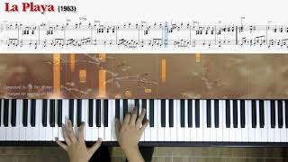 Video thumbnail of "La Playa (Jo Van Wetter) | Piano cover | Linh Nhi"