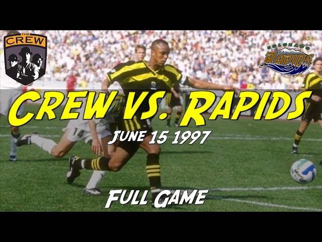 Columbus Crew vs. Colorado Rapids - June 1997 MLS Full Game 