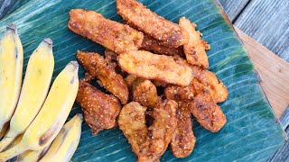 Fried Bananas (Txiv Tsawb Kib)