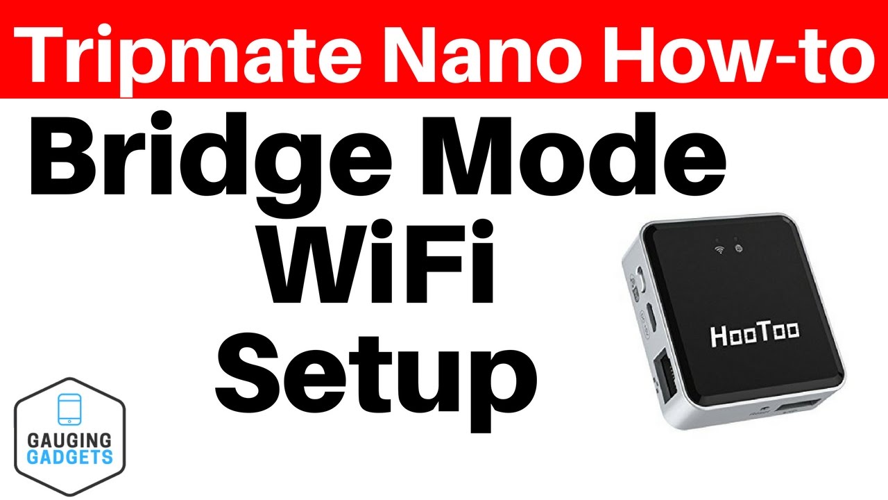 hootoo tripmate nano travel router manual