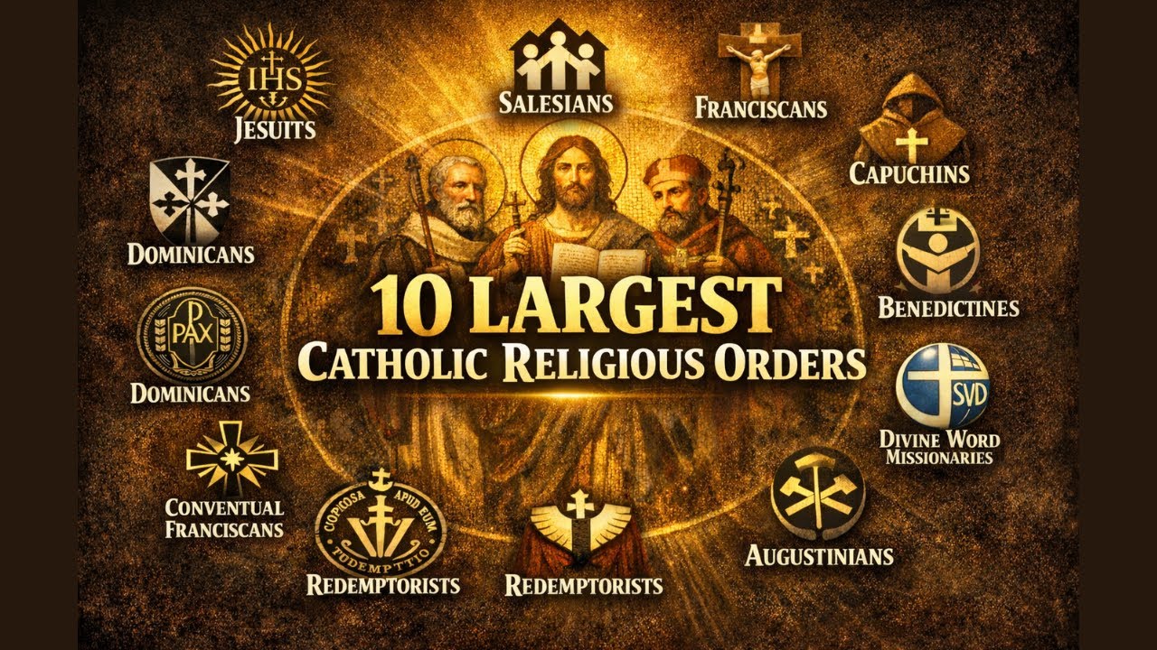 The 10 Largest Catholic Religious Orders Explained | History, Beliefs ...